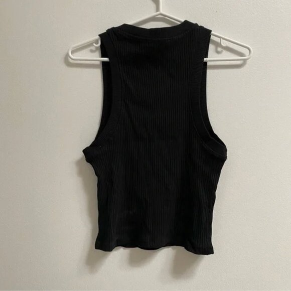 Zara Ribbed Crop Top M - Picture 3 of 4